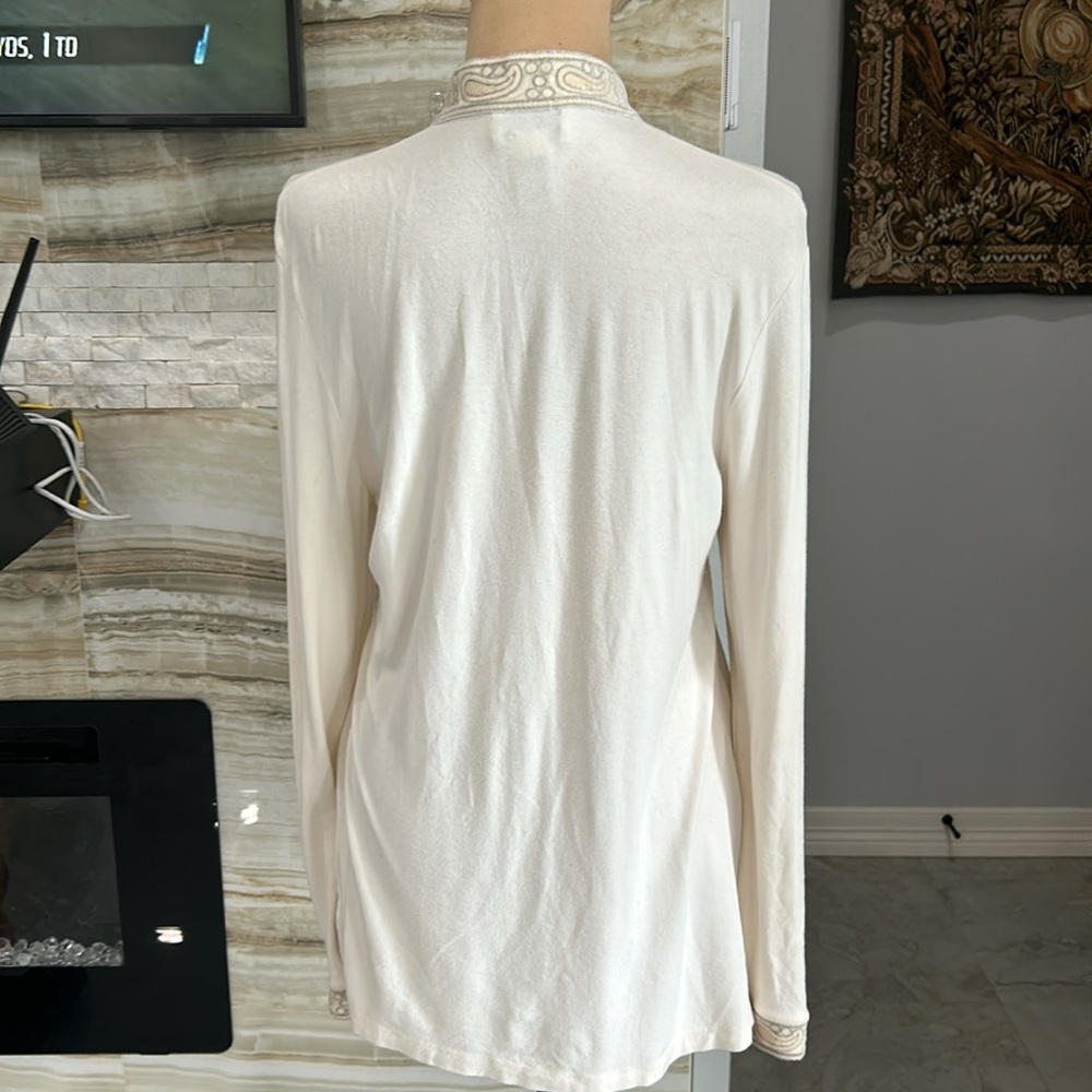Talbots‎ Sequence Embroidered Top. Size S - Picture 5 of 11